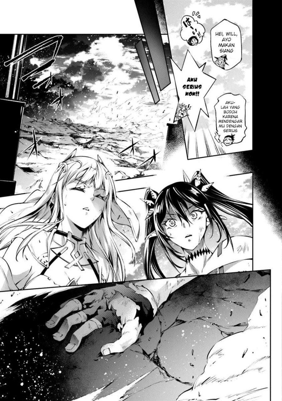 Kamigami ni Sodaterare Shimo no, Saikyou to Naru chapter 58